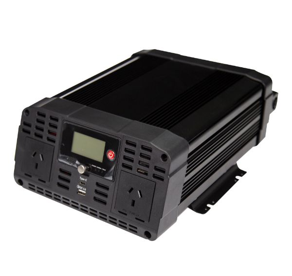Picture of 2000W Power Inverter DC to AC. 12V DC Output: 230V AC Pure Sine Wave Invert
