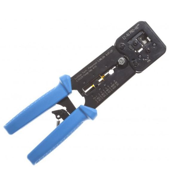 Picture of EZ-RJPRO Crimp Tool. Easy install crimp tool for EZ-RJ45 Cat5e & Cat6 plugs.