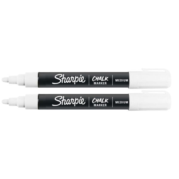 Picture of White Chalk Wet Erase Marker Pack of 2