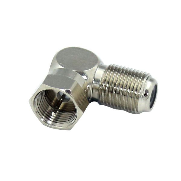 Picture of F Female to Right Angle F Male - 10 Pack