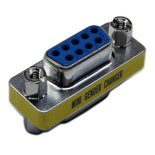 Picture of DB9 Female/Female Mini Gender Changer