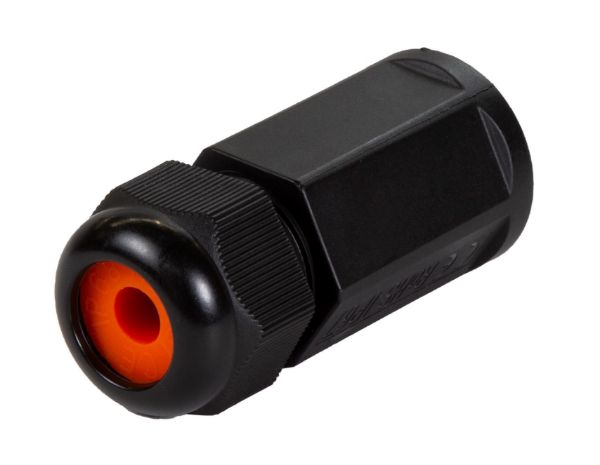 Picture of Cat6/6A Waterproof In-line Connector Coupler Shielded Female to Female IP67 RJ45