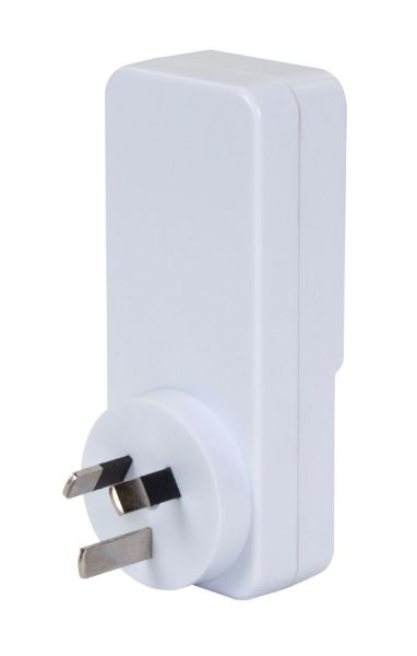 Picture of USB-A Wall Charger w/ 4x USB-A Outlets & 1x Main Power Socket Shared 3.6A Quick Charge