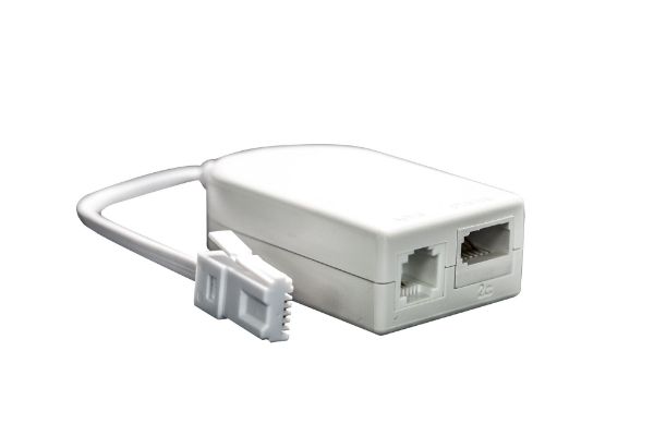Picture of ADSL2+ Telephone Splitter & In-line Filter Bulk Packaged