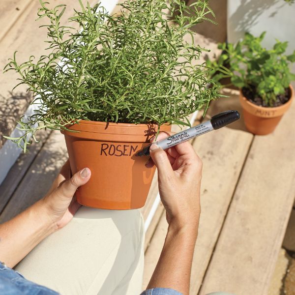 Picture of 2-Pack Metal Permanent Marker w/ Durable Bullet Tip. Tough Durable