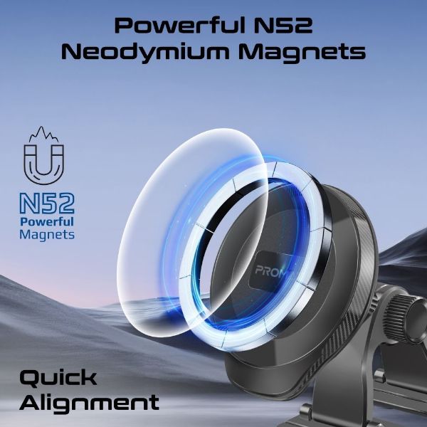 Picture of MagGrip 360 Cradleless Magnetic Smartphone Holder. Versatile Mount Design