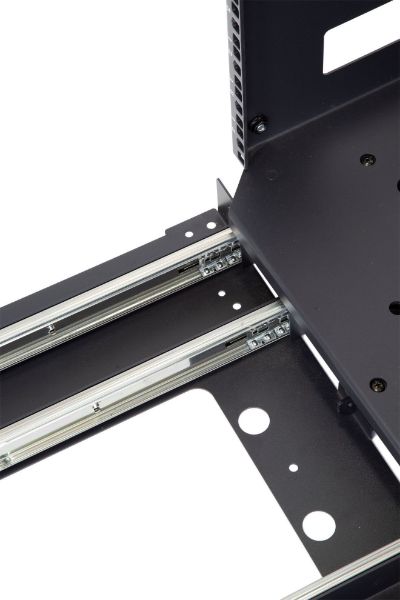 Picture of 19'' 24U Rotary Rack. Rotation Angles of 45 & 90 Easy Fitting of Equipment