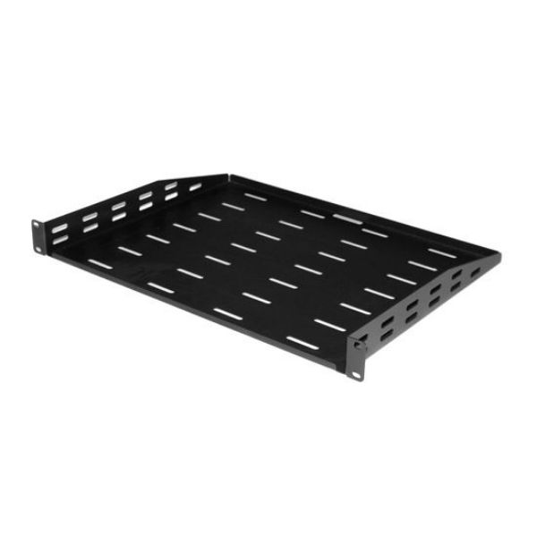 Picture of AV Rack 1RU Cantilever Shelf w/ vented holes & #10-32 Screws 350mm Deep