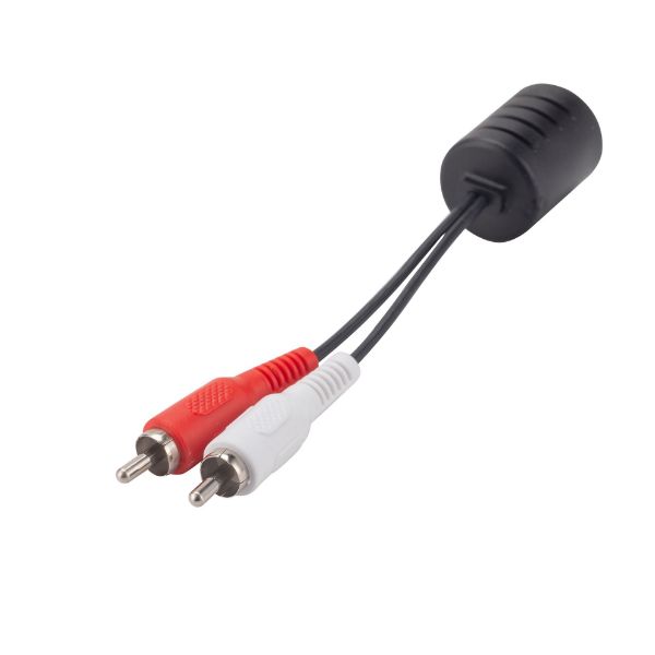 Picture of Stereo 3.5mm to RCA Extender via RJ45 Max Distance 50m RJ45 Adapter 50m