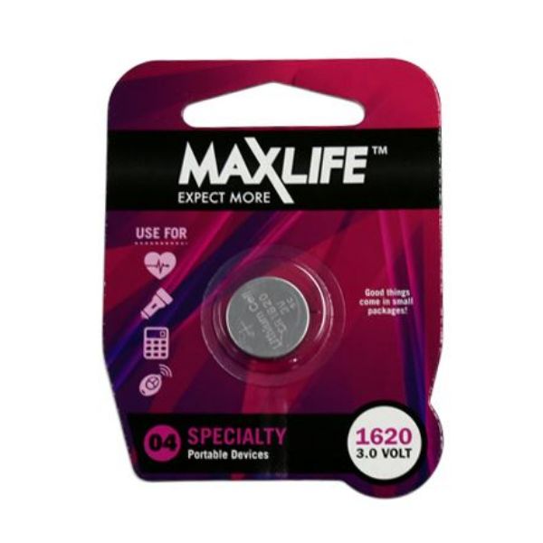 Picture of CR1620 Lithium Button Cell Battery 1 Pack