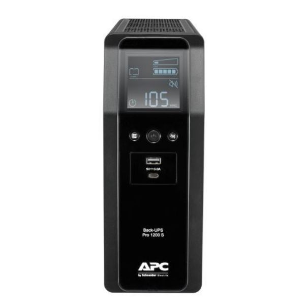 Picture of Back-UPS PRO Line-Interactive 1600VA (960W) w/ AVR 230V Input/Output. 8x IEC C14 Out