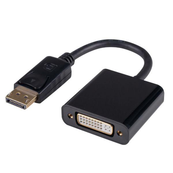 Picture of 0.2m DisplayPort to DVI-D Cable Adapter Passive Converter Max Res: 1920x1080.