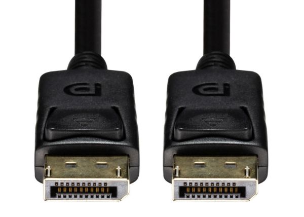 Picture of 10m DisplayPort v1.2 Cable w/ Gold Shell Connectors DDC Compliant 4K60hz