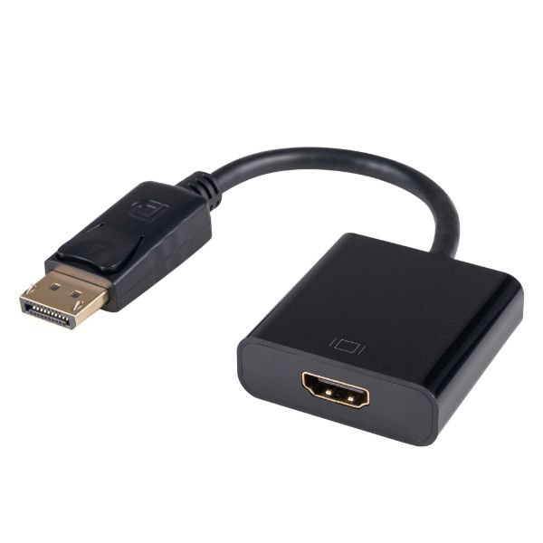 Picture of DisplayPort to HDMI Active Cable Converter 200mm Max Res 4K@60Hz (3840x2160)