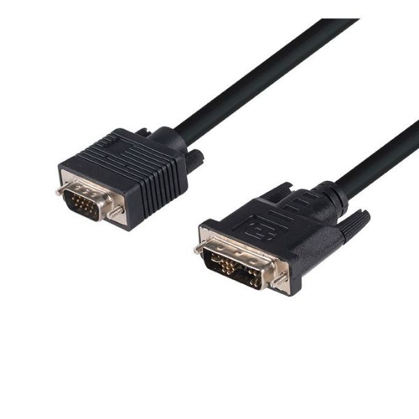 Picture of 2m DVI-I Male to VGA Male Cable