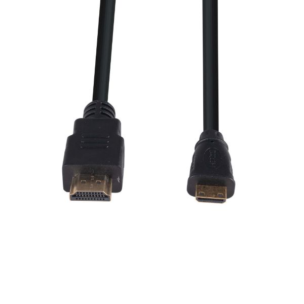 Picture of 1m HDMI to HDMI Mini Cable High-Speed w/ Ethernet Max Res: 4K@60Hz (3840x2160)