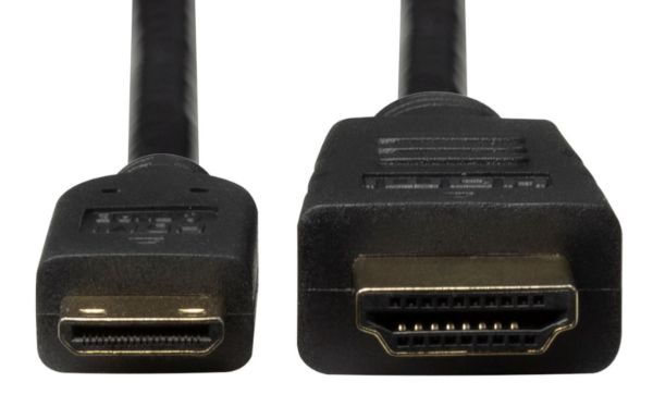 Picture of 3m HDMI to HDMI Mini Cable High-Speed w/ Ethernet Max Res: 4K@60Hz (3840x2160)