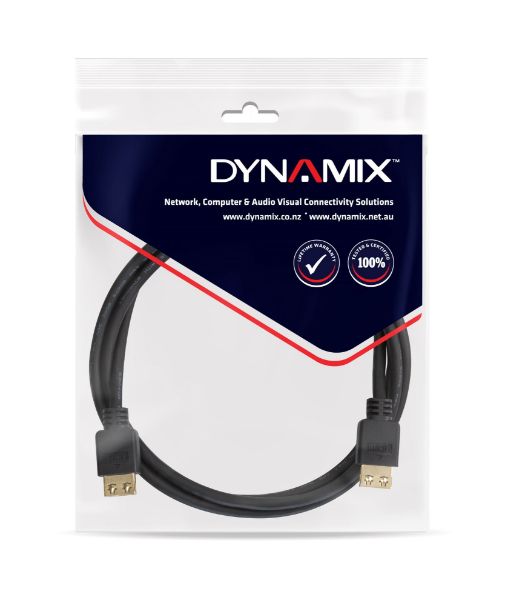 Picture of 1.5m HDMI High Speed 18Gbps Flexi Lock Cable w/ Ethernet. Max Res: 4K2K@30/60Hz