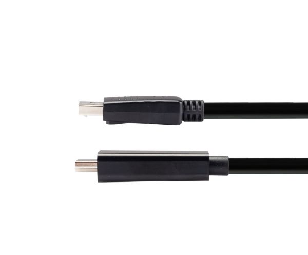 Picture of 1m DisplayPort Source to HDMI 2.0 Monitor - Directional Cable. Max Res: 4K@60Hz
