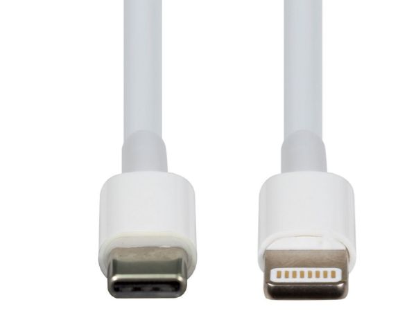 Picture of 1m USB-C to Lightning Charge & Sync Cable. For Apple iPhone iPad iPad mini