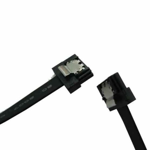 Picture of 0.5m Mini SATA 6Gbs Cable w/ Latch black colour