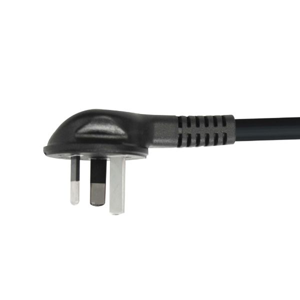 Picture of 1M Flat Head 3Pin to C13 Female Connector 7.5A Power Cord. 0.75mm copper core