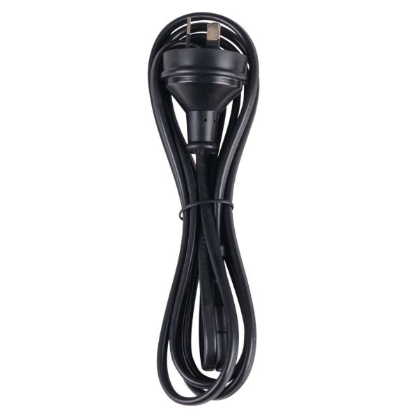 Picture of 0.3m 2-Pin plug to C7 Figure 8 connector. 7.5A. SAA approved power cord. 0.75mm