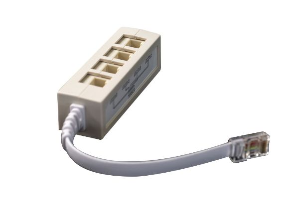 Picture of RJ45 Splitter 4-Way Voice Extensions