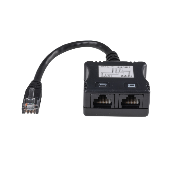 Picture of RJ45 Dual Adapter (1x UTP 1x Ph w/ short cable