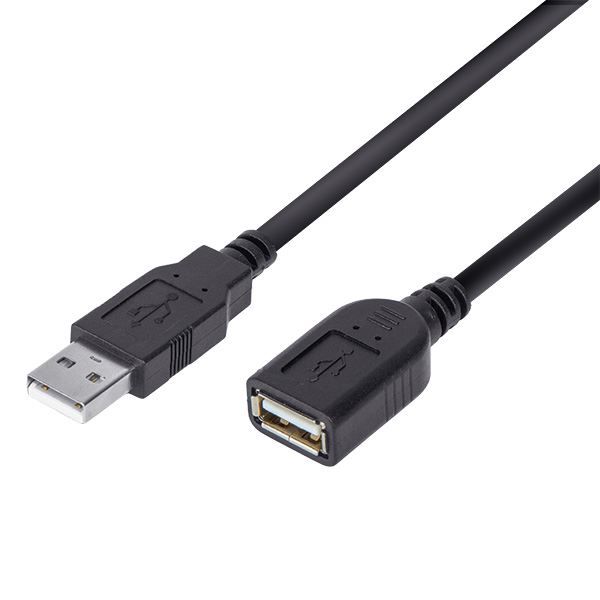 Picture of 5m USB 2.0 Cable USB-A Male to USB-A Female Connectors