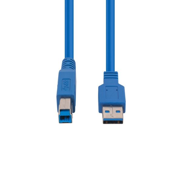 Picture of 3m USB 3.0 USB-A Male to USB-B Male Cable Colour Blue