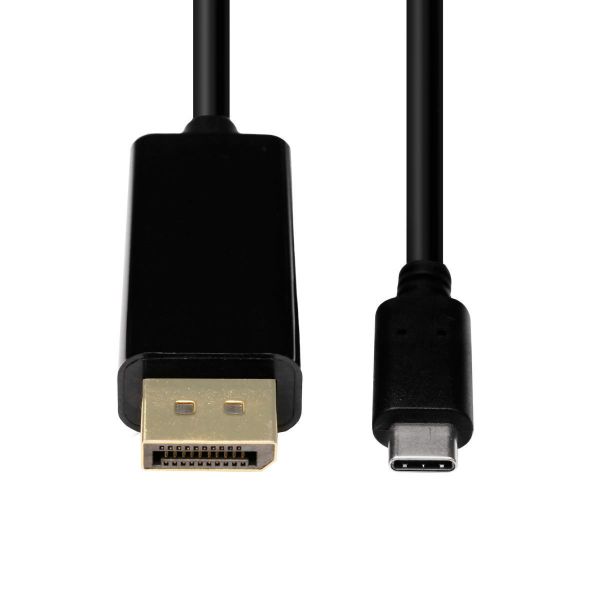 Picture of 2m USB-C to DisplayPort 1.2 Cable. 4K@60Hz UHD (3840x2160).
