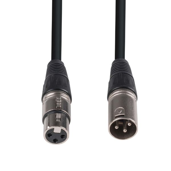Picture of 10m XLR 3-Pin Male to Female Balanced Audio Cable Sheilded Cable 2 Core 28/0.