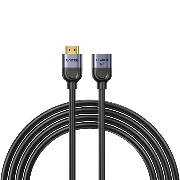 Picture of 2m 8K HDMI Extension Cable Supports 8K@60Hz/4K@120Hz HDR Built to Last Gold-plated