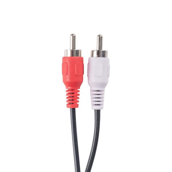 Picture of 5m RCA Audio Cable 2 RCA to 2 RCA Plugs Coloured Red & White