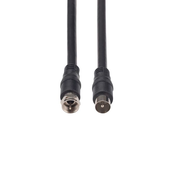 Picture of 2m RF PAL Male to F-Type Male Coaxial Cable