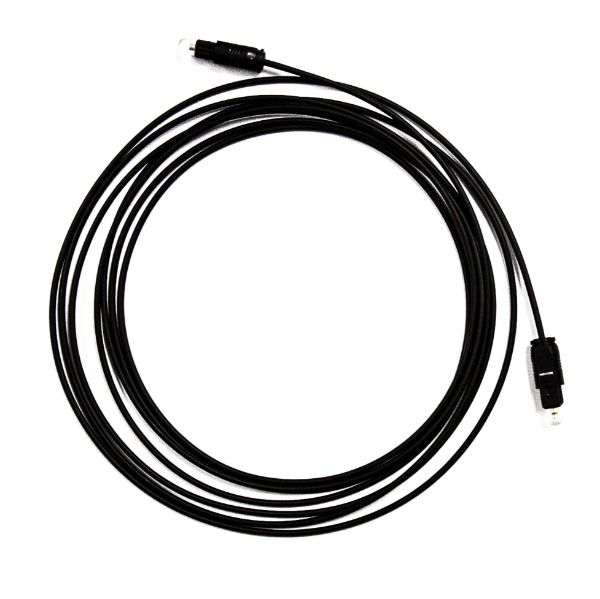 Picture of Toslink Slimline Audio Optic Cable OD: 22mm