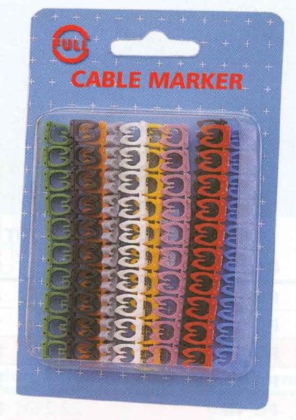 Picture of Colour Coded Cable Markers pack of 100 Fit for OD: 4mm 5.5mm