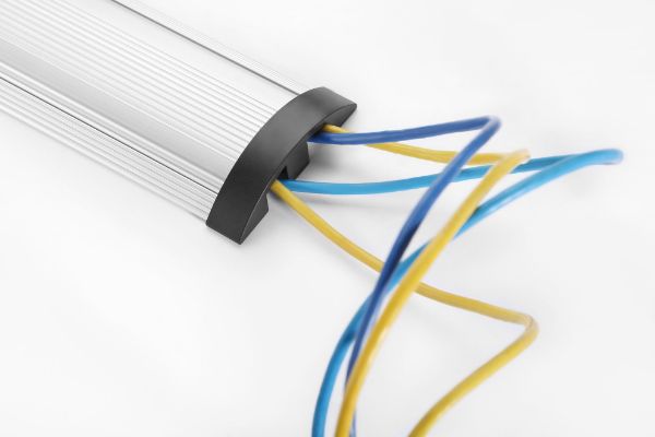 Picture of 2-Channel 1604X92mm Slim Aluminium Floor Cable Cover Flexible Lid Design