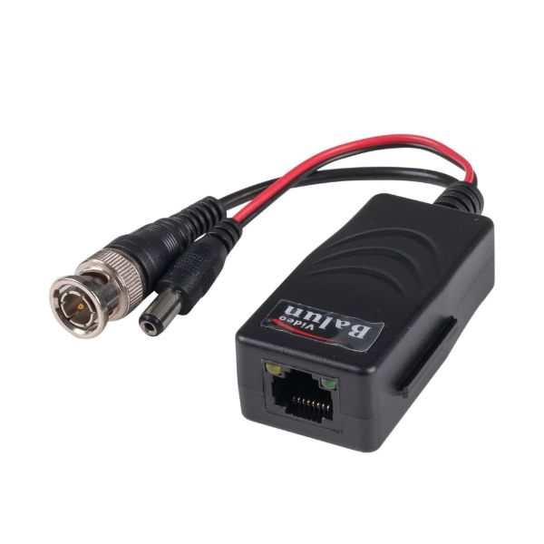 Picture of CCTV Balun - Cat6/5e to BNC Convertor w/ power. HD-CVI/TVI/AHD