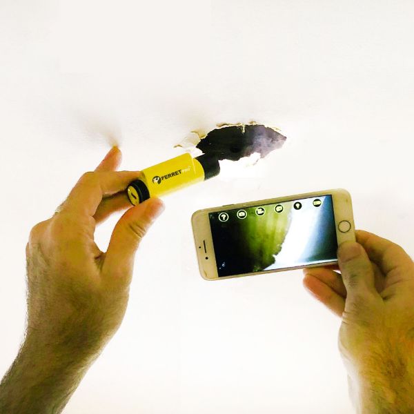 Picture of Pro - Multipurpose Wireless Inspection Camera & Pulling Tool Kit. 720p HD Streaming.