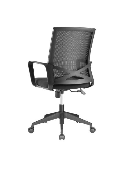 Picture of Office Chair. Ergonomic w/ Breathable Mesh Back Pneumatic Seat-Height Adjust