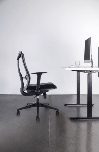 Picture of Office Chair w/ Ergonomic & Breathable Mesh Pneumatic Seat-Height Adjust