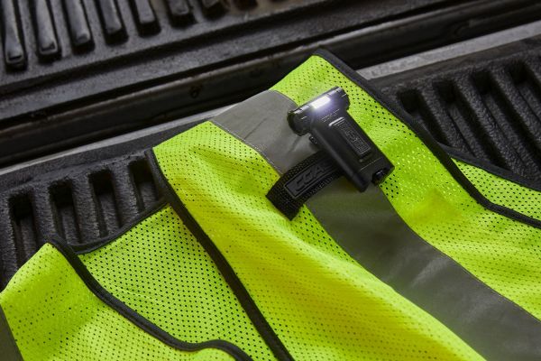 Picture of LED Cliplight with Dual-Col White & Red Beam. 80 Lumens IP54 Water & Dust Resistnt 13m