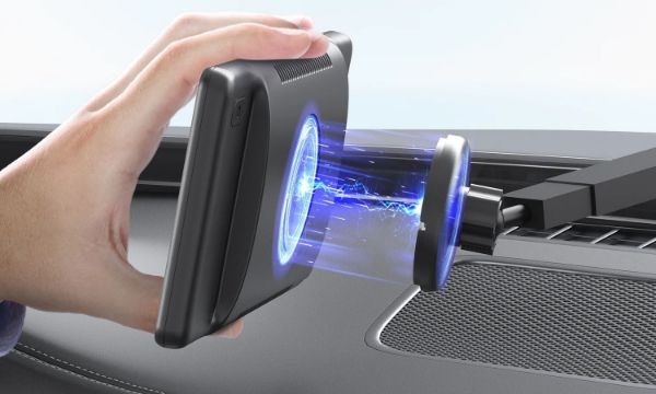 Picture of 8.9 Inch Portable Wireless Carplay & &roid Auto HD 60FPS Touchscreen Buit-in 1W Speaker