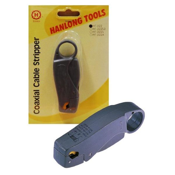 Picture of 3x blade Coaxial Cable Stripper RG58/59/6 connectors