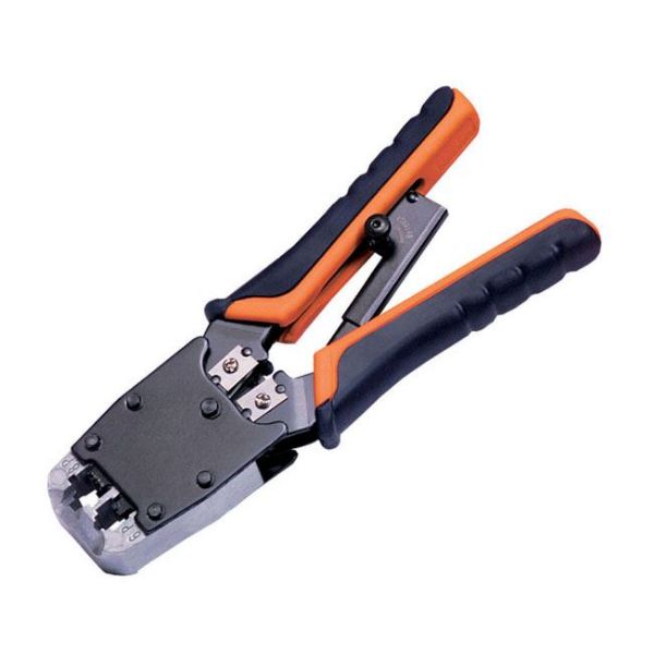 Picture of RJ45/RJ12/RJ11 Modular Crimping Tool Professional Series w/ Stripping Tool