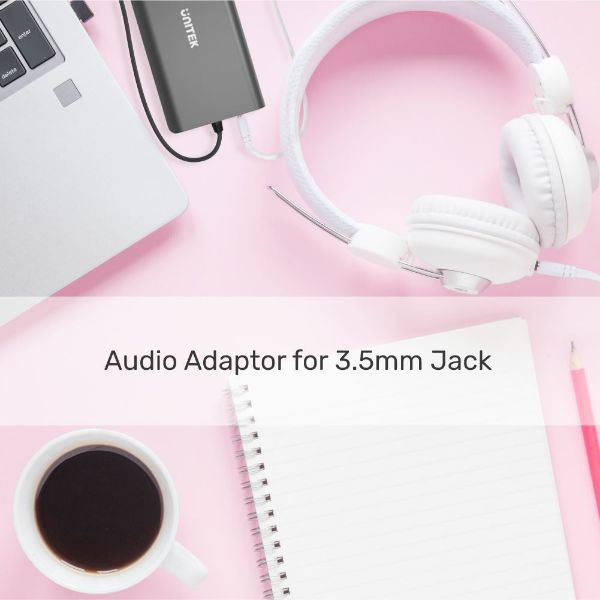 Picture of 8-in-1 Multi-Port Hub w/ USB-C Connector. PD100W & Includes 2x USB-A