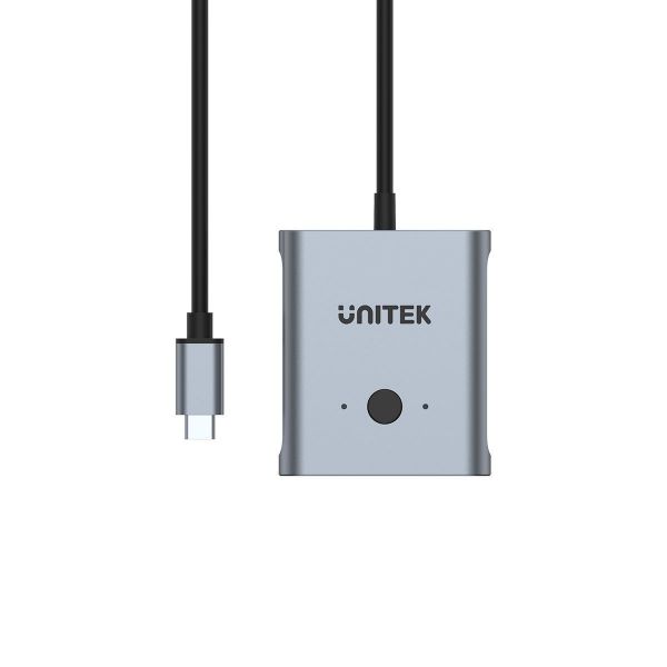 Picture of USB-C Bi-directional Switch. Supports up to 4K@144Hz. up to 10Gbps Data Transfer