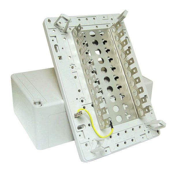 Picture of 100 Pair Distribution Box (10 x 10 Position) Size: 320 x 210 x 120mm